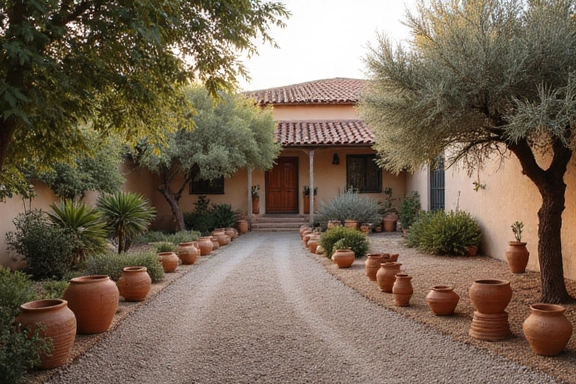 Rustic Finca Garden, Andalusia