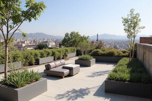 Urban Rooftop Garden, Barcelona